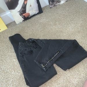 LOWBALLS ACCEPTED zipper leg pants